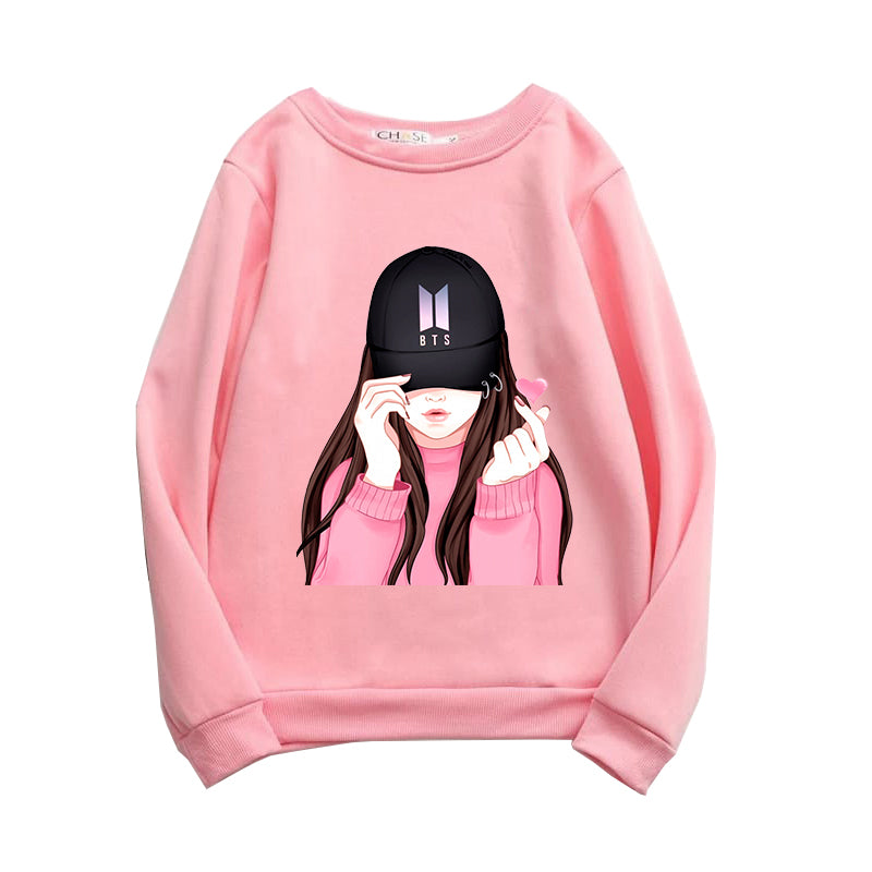 Printed Sweatshirt For Women (BTS ARMY) – Sharrys Online Clothing