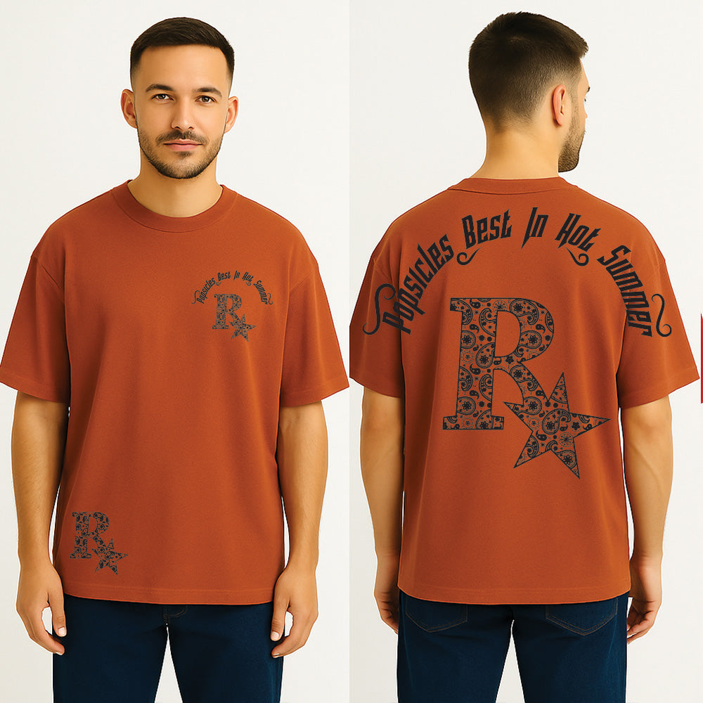 Popsicles Drop Shoulder T Shirt