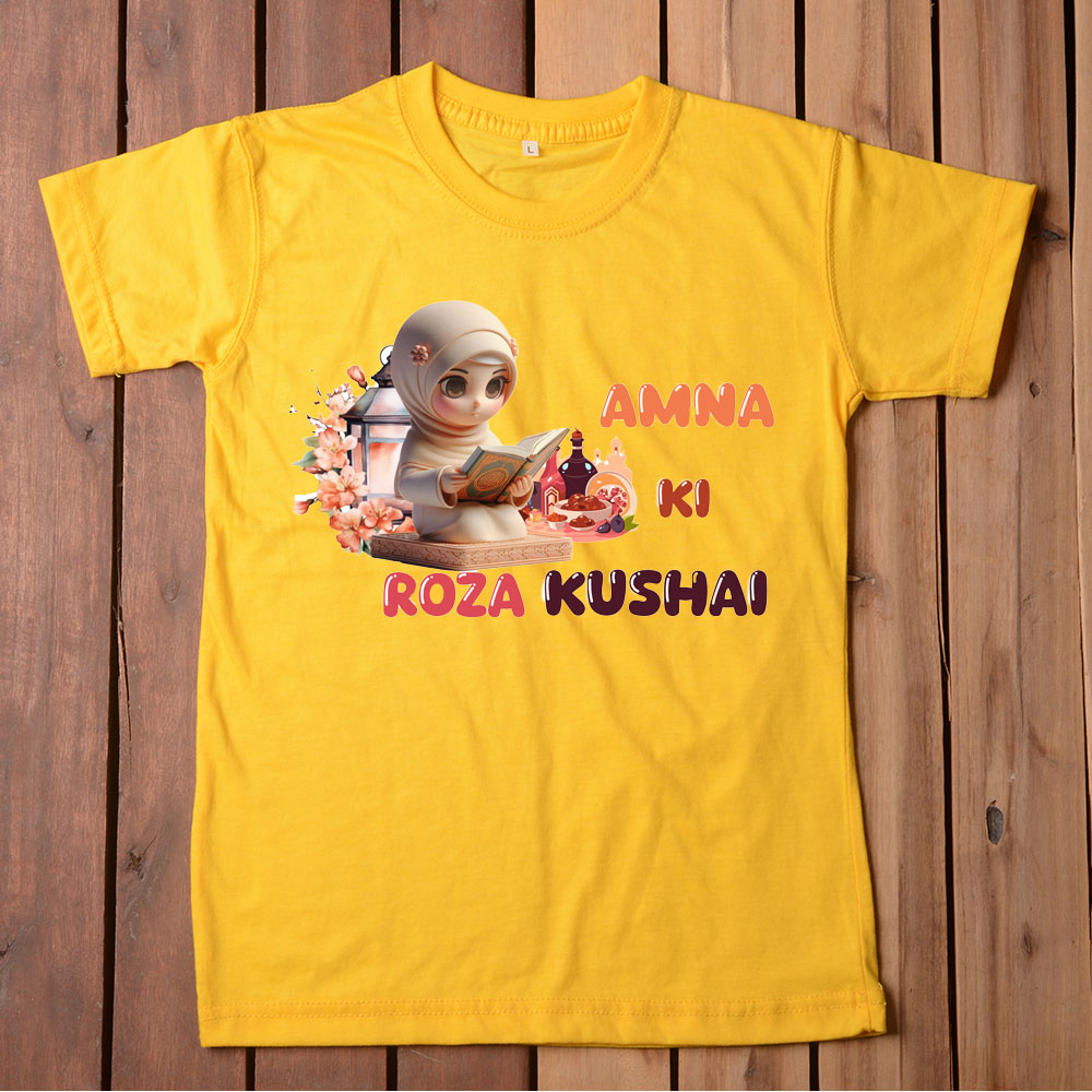Roza khushai Customize T Shirt
