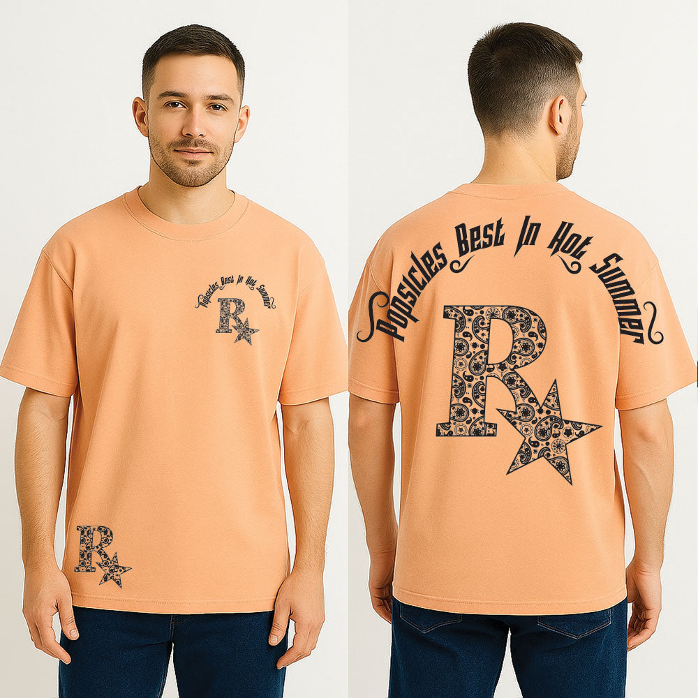 Popsicles Drop Shoulder T Shirt