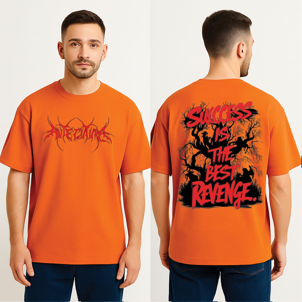 Revenge Drop Shoulder T Shirt