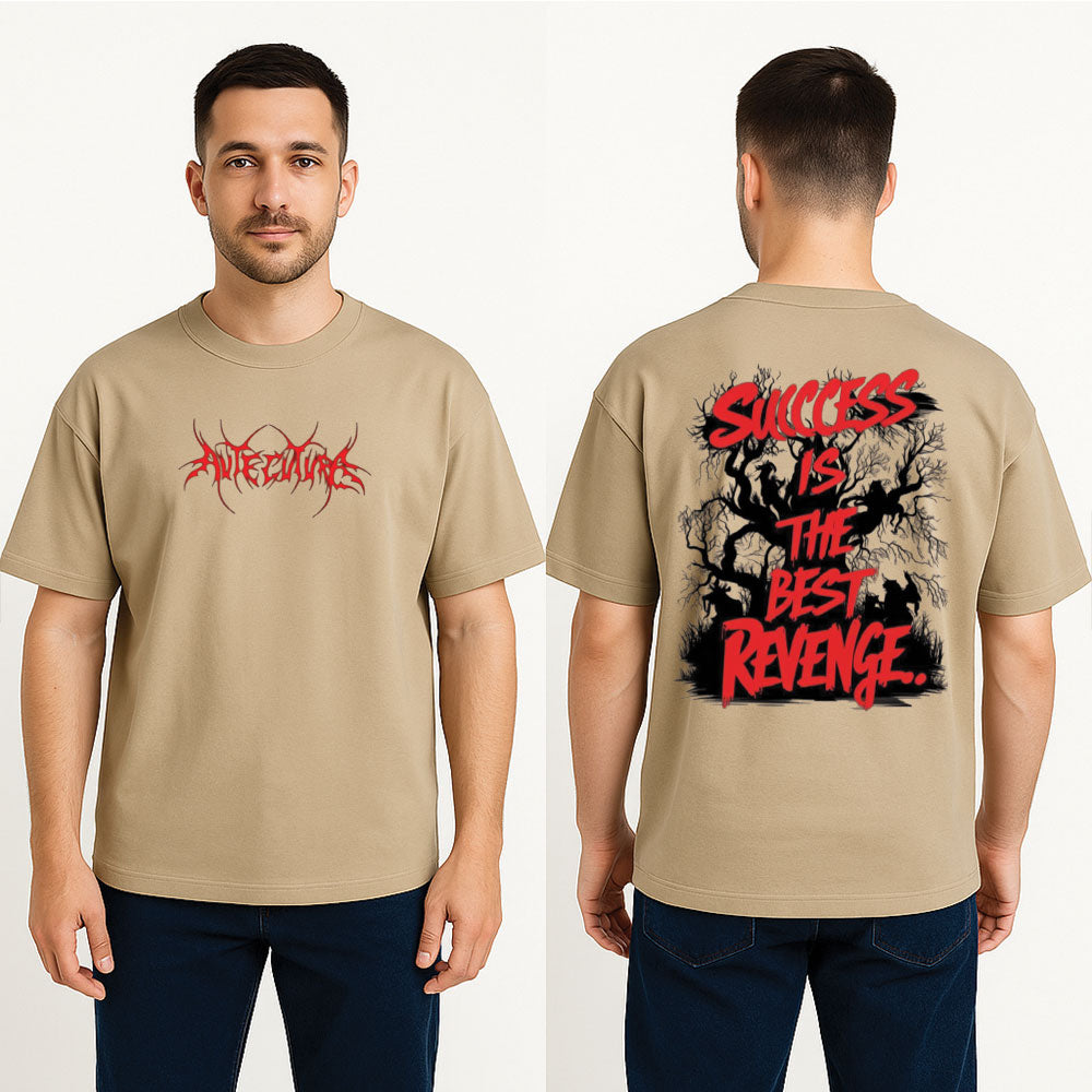 Revenge Drop Shoulder T Shirt