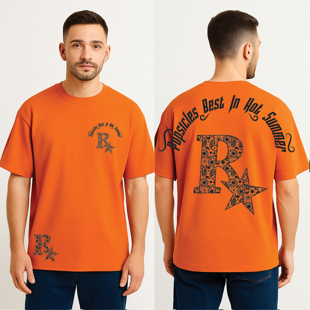 Popsicles Drop Shoulder T Shirt