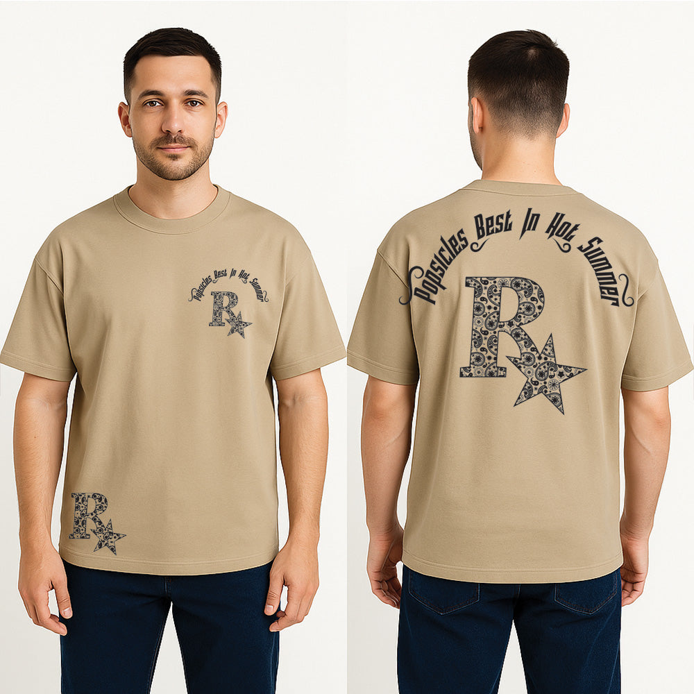 Popsicles Drop Shoulder T Shirt