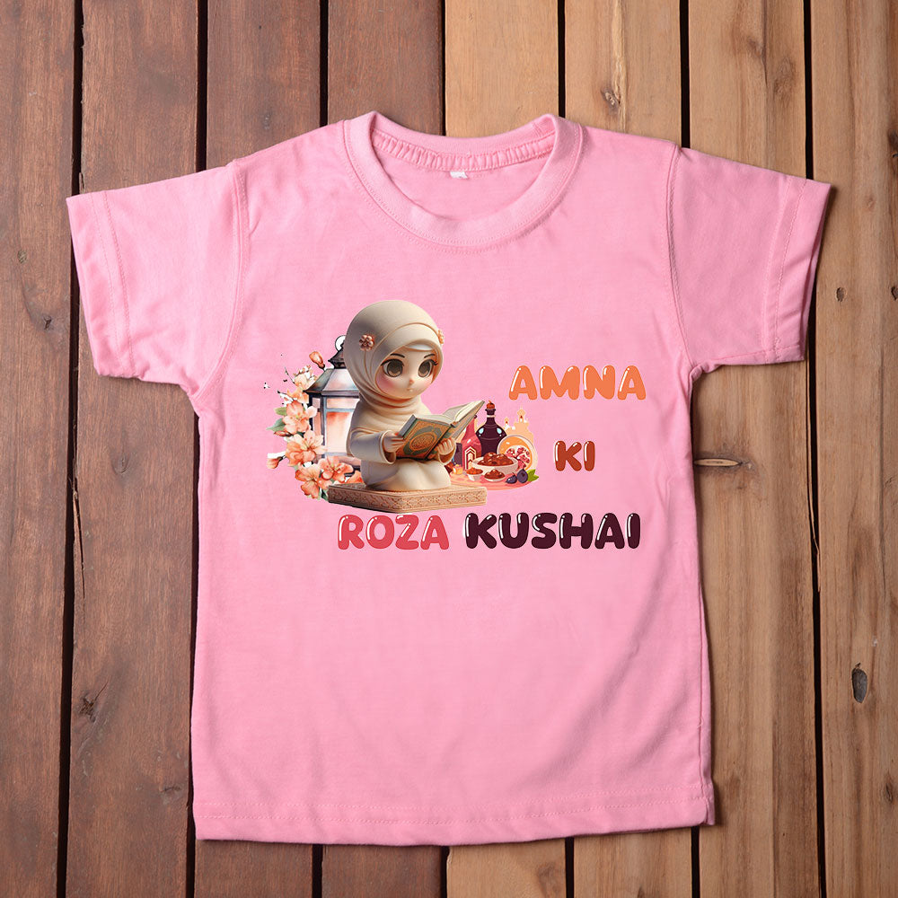 Roza khushai Customize T Shirt