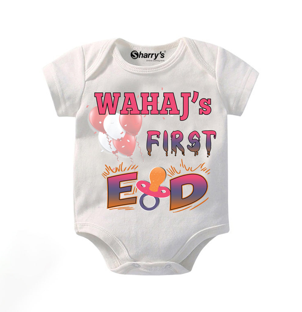 First Eid Customize Romper