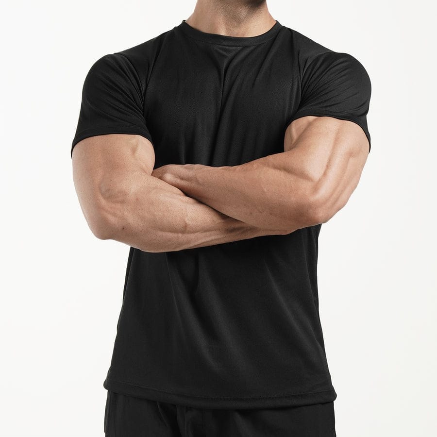 Black Dry Fit Mens Tshirt