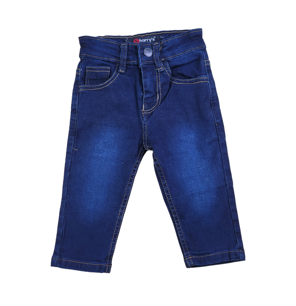 Kids Boys Dark Blue Denim Jeans Pant