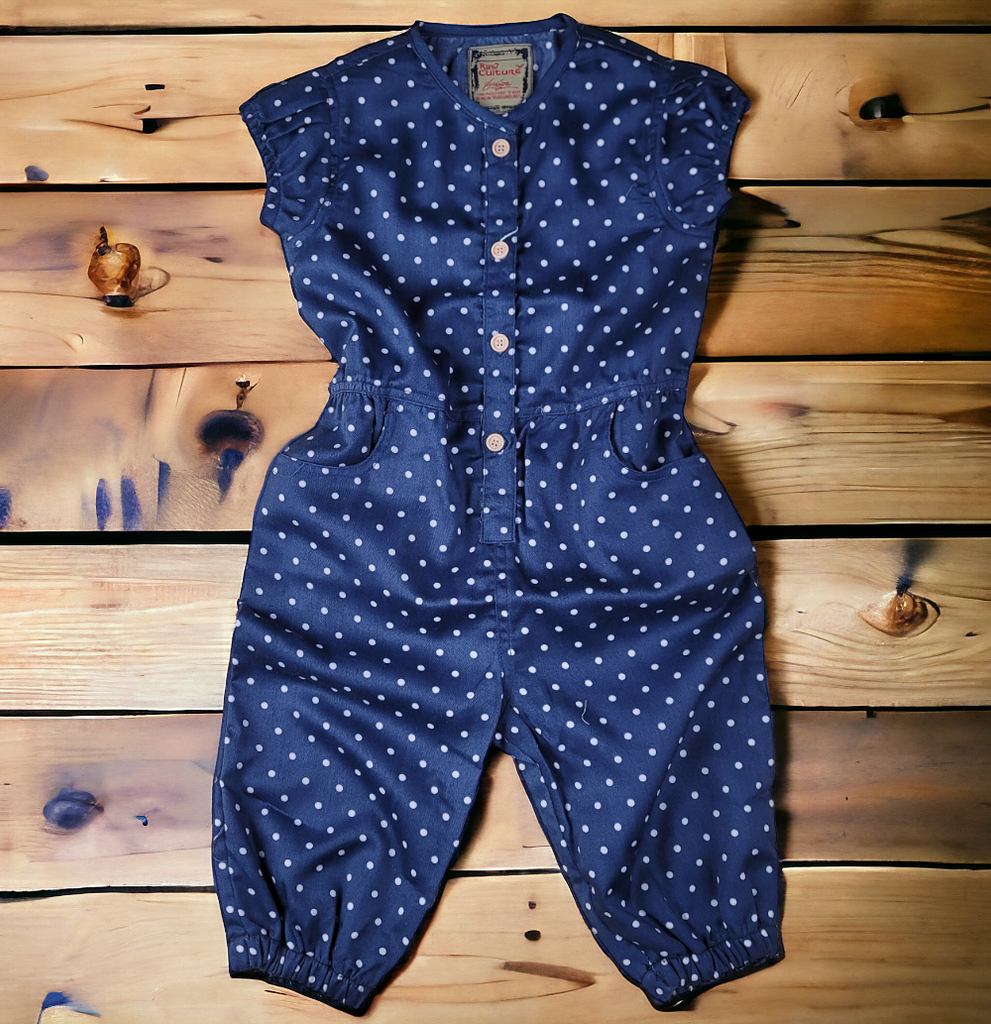 SLEEVES LESS FULL BODY ROMPER FOR GIRLS