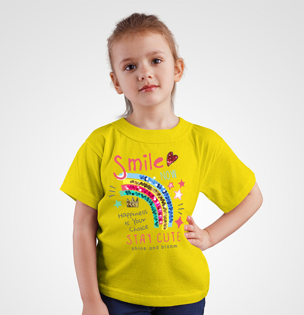 SMILE RAINBOW T-SHIRT