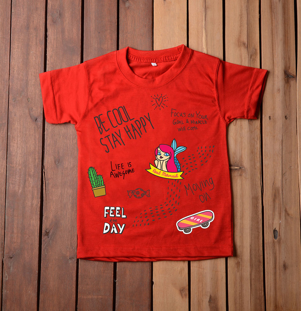 BE COOL STAY HAPPY T-SHIRT