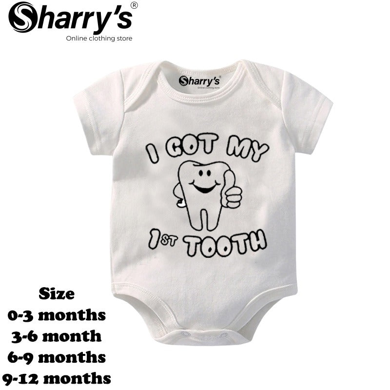 1st tooth Romper