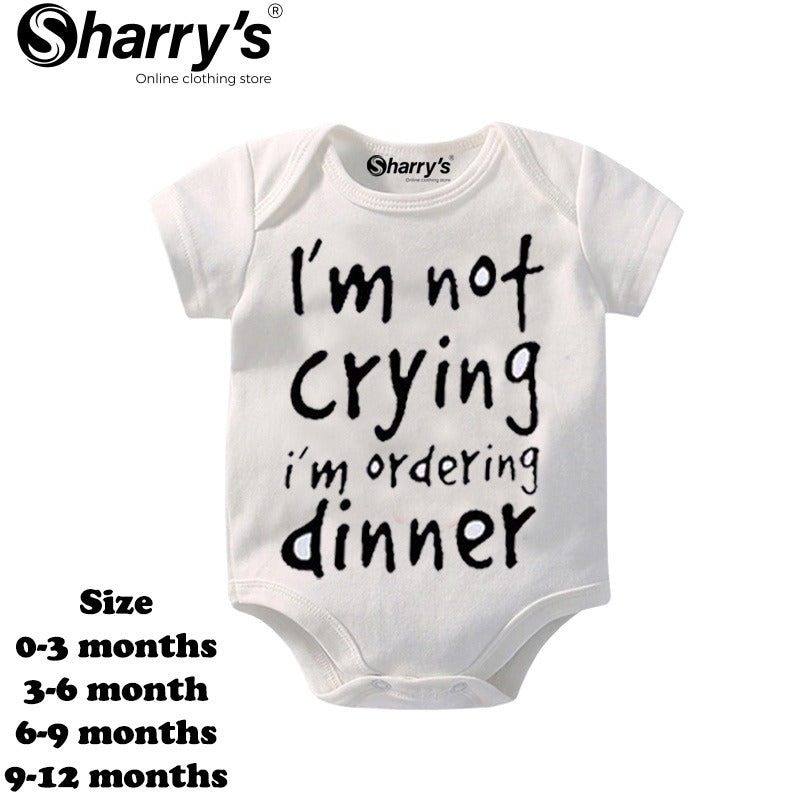 I'am Not Crying Romper