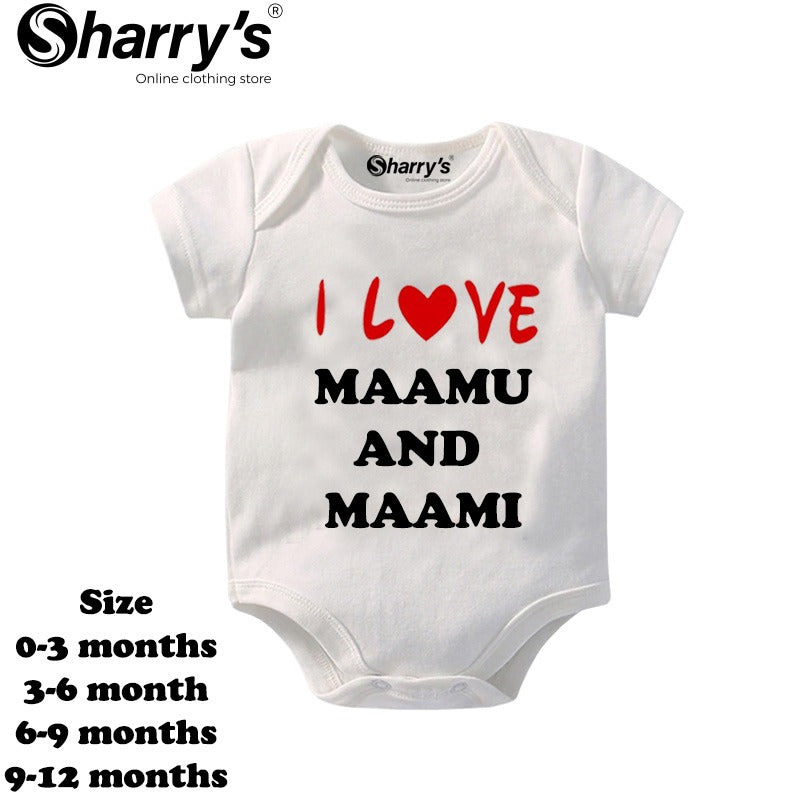 I Love Mamu AND Mami Romper