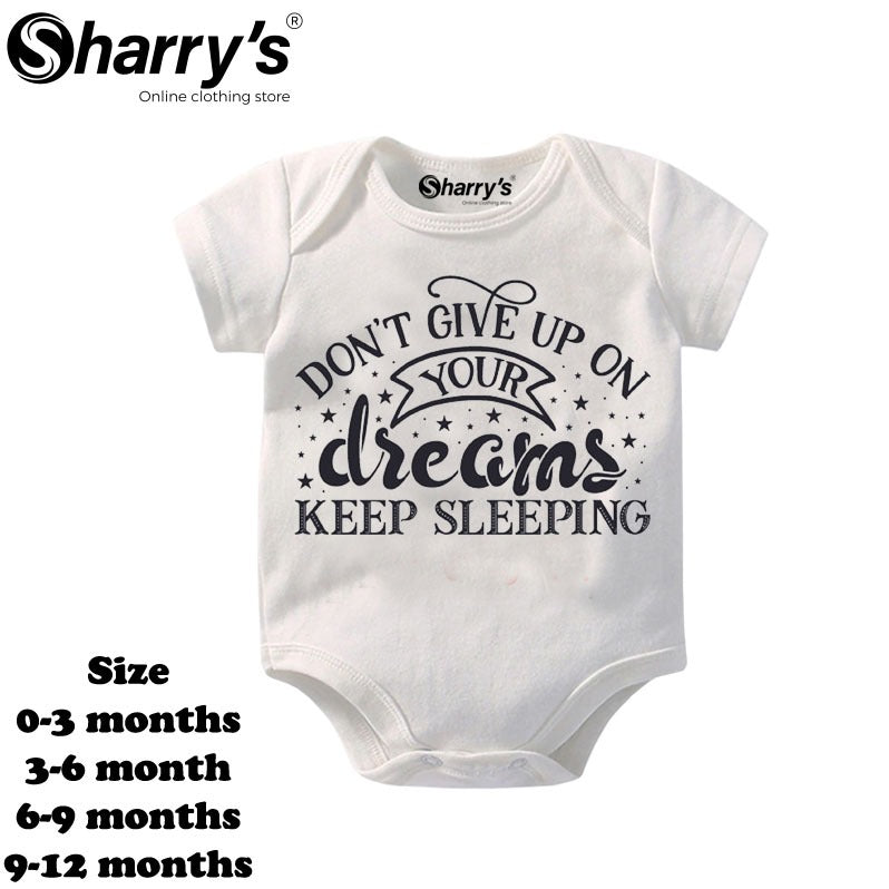 Dont Give-up On Your Dreams Romper