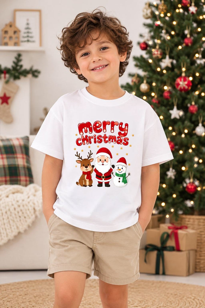 Merry Christmas Kids Tshirt