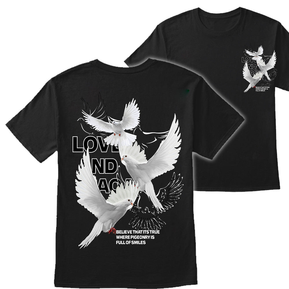 Love And Peace T Shirt