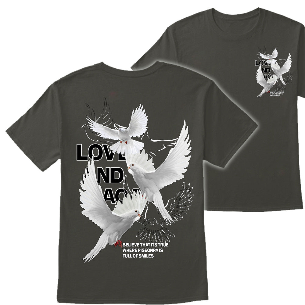 Love And Peace T Shirt