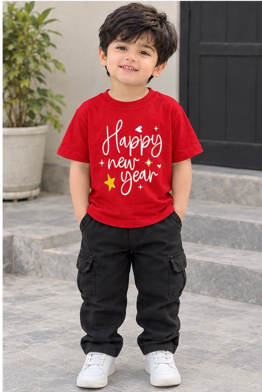 Happy New Year T-Shirt for Kids