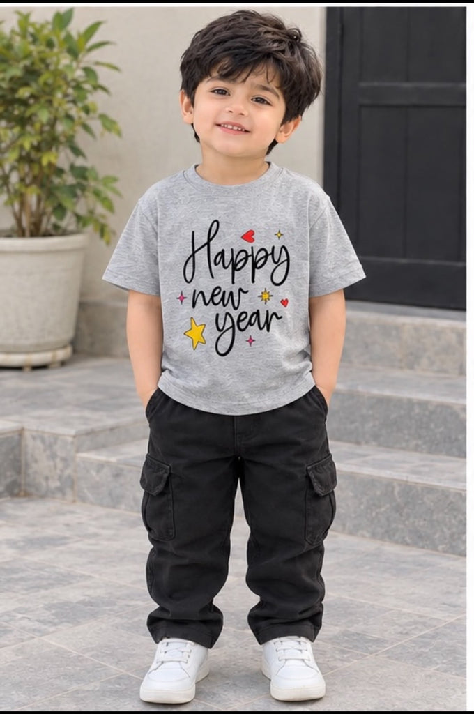 Happy New Year T-Shirt for Kids