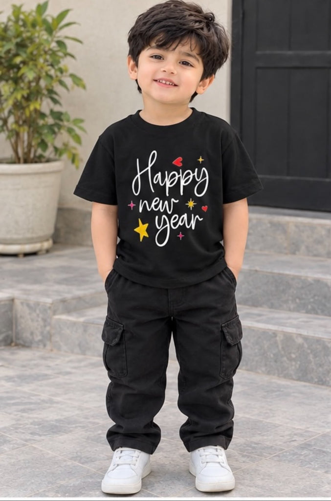 Happy New Year T-Shirt for Kids