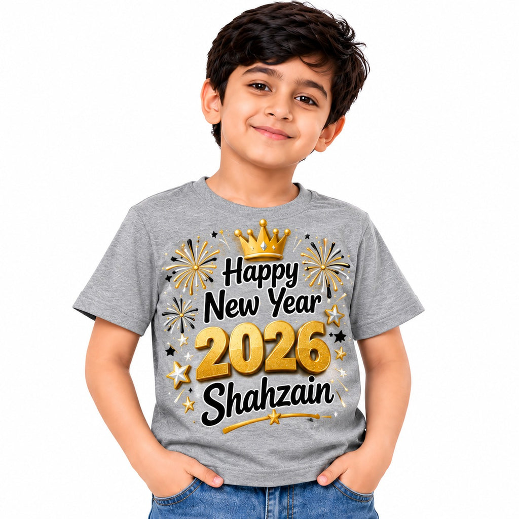 Happy New Year T-Shirt for Kids