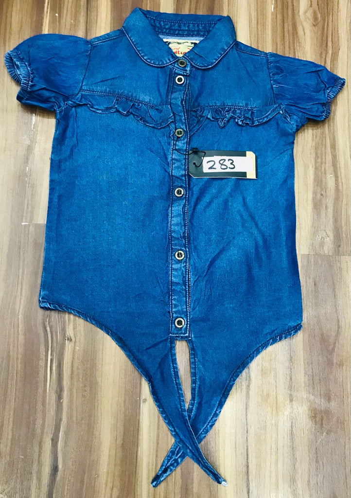 GIRLS DENIM NORT SHIRT