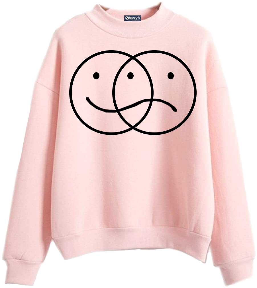 Happy Sad Face SWEATSHIRTS