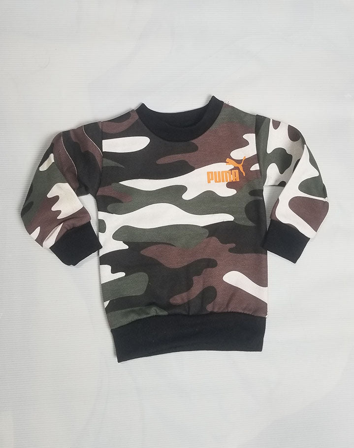 SWEAT-SHIRT FOR KIDS-CAMO