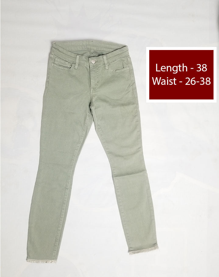 Export Left-Over Skinny Pant (Light-Green)