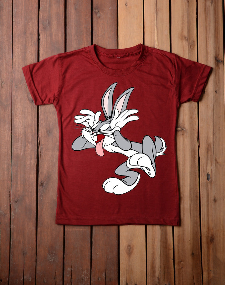 Crazy Bugs Bunny Face T Shirt