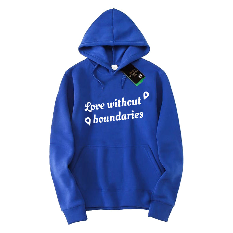 Printed HOODIE For Women (LOVE WITHOUT BOUNDARIES)