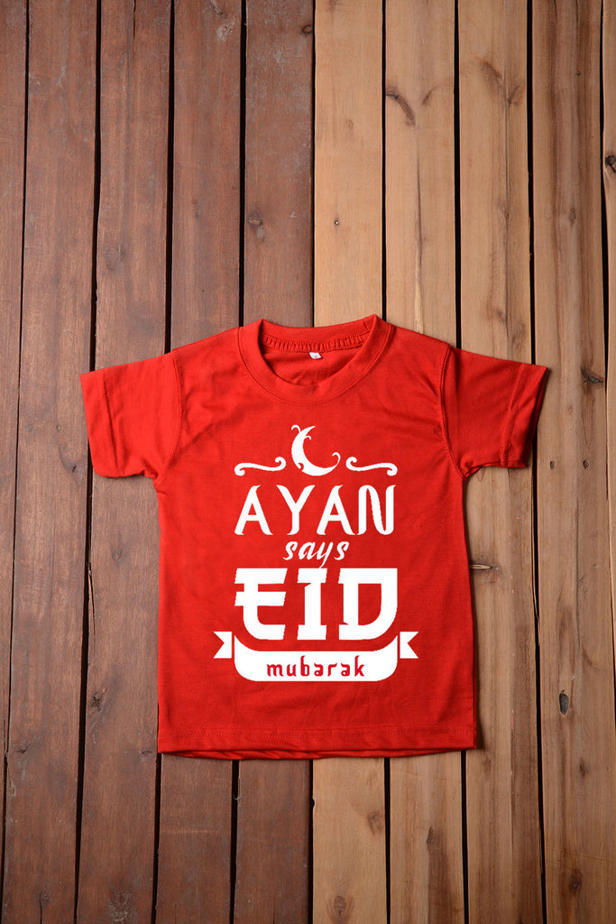 Eid Mubarak TShirts With Name