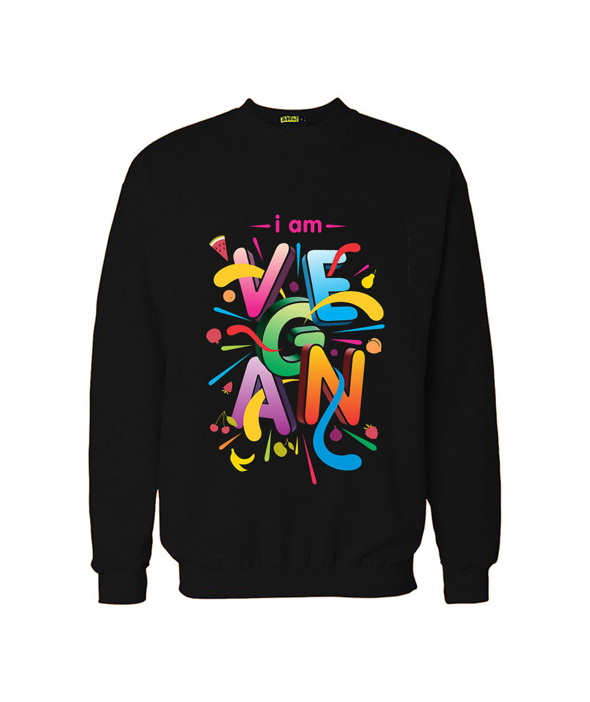 Multi Color Vegan Sweatshirt For Men