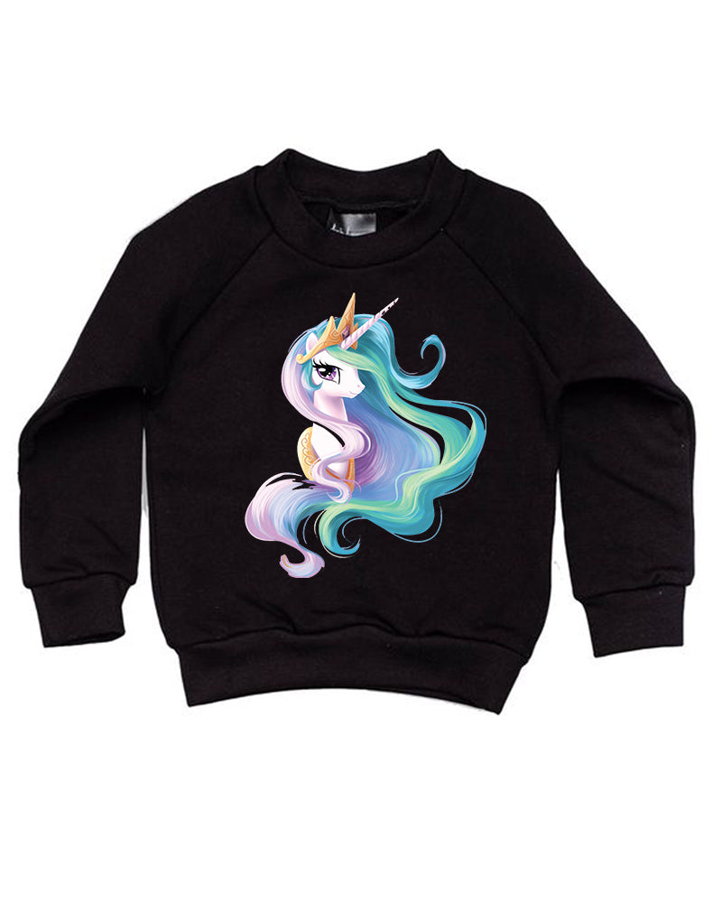 Printed Sweat-Shirts For KIDS (UNICORN)