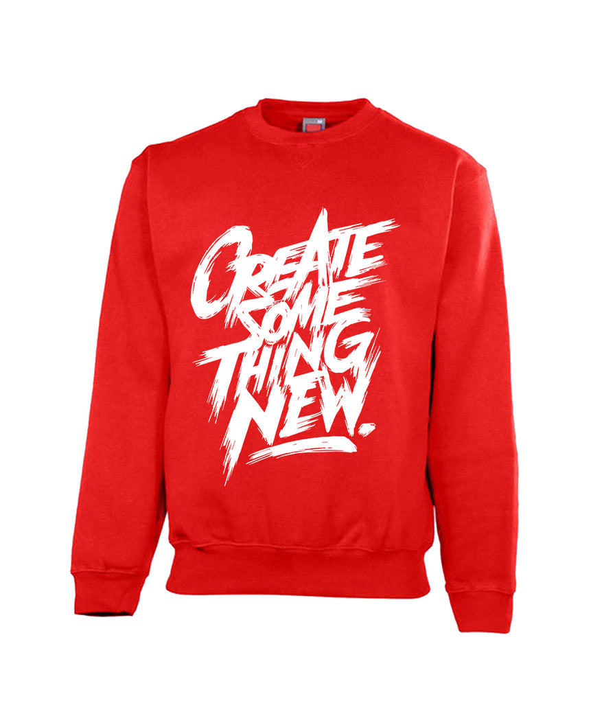 Printed Sweatshirt (CREATE SOMETHING NEW)