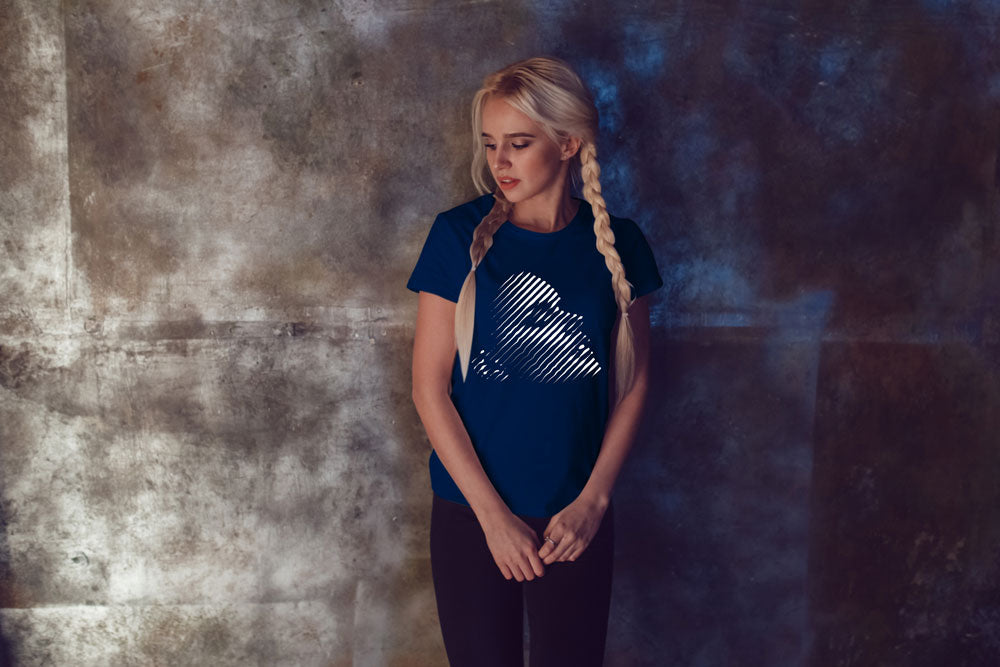 Lady Face Art T Shirt