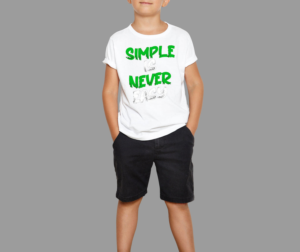 Simple Is Never Easy T Shirt
