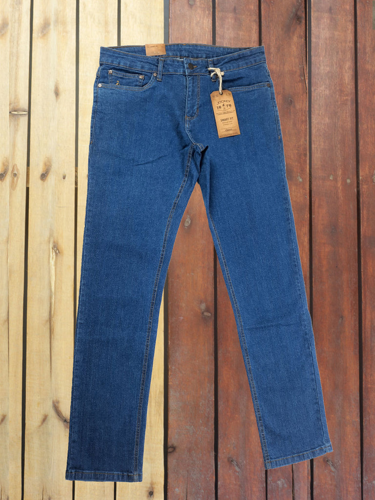 Slim-Fit Straight Legs Export Left Over Blue Slim-Fit Jeans