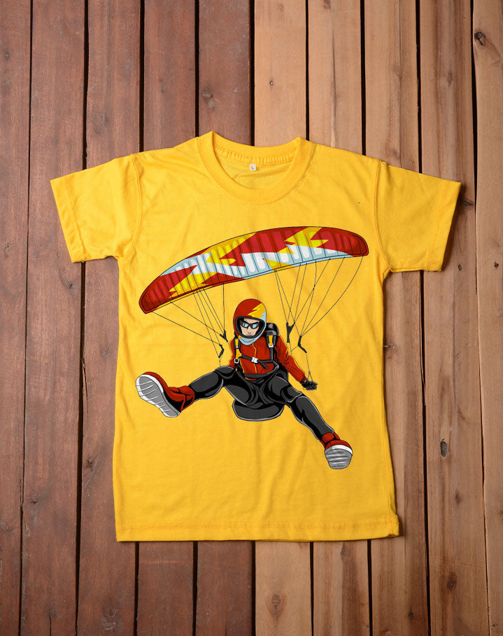 Paragliding cartoon T Shirt