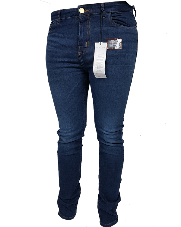 DARK-BLUE SKINNY-FIT JEANS