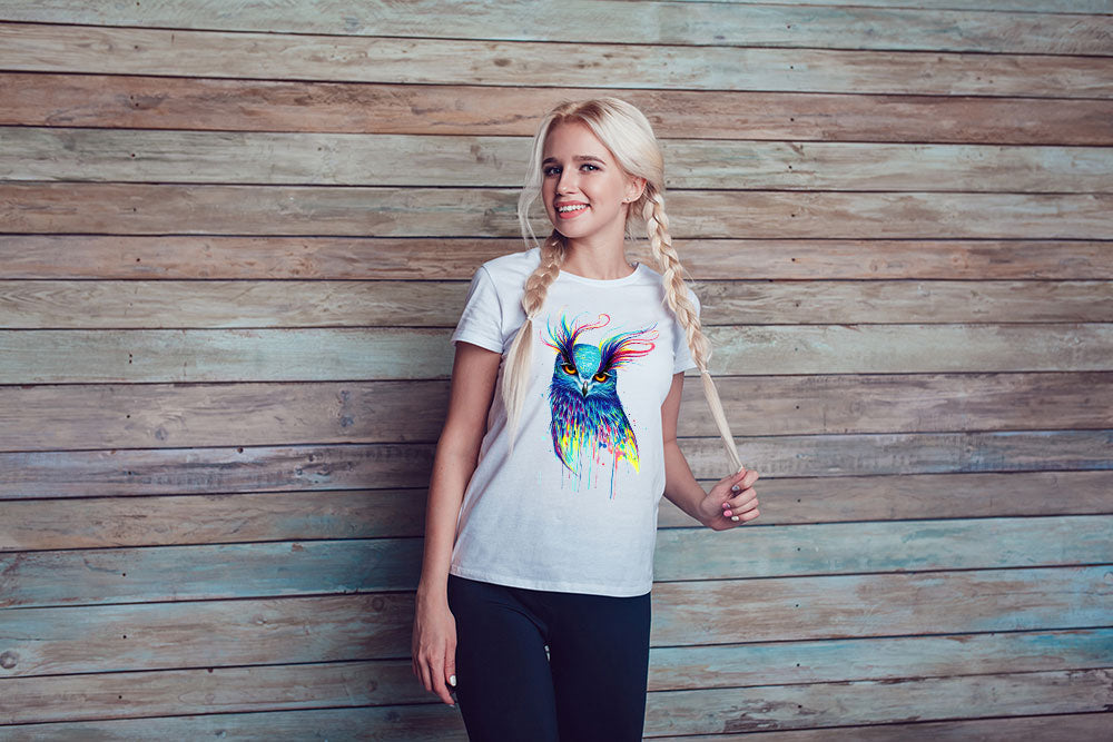 Colorful Owl T-Shirt