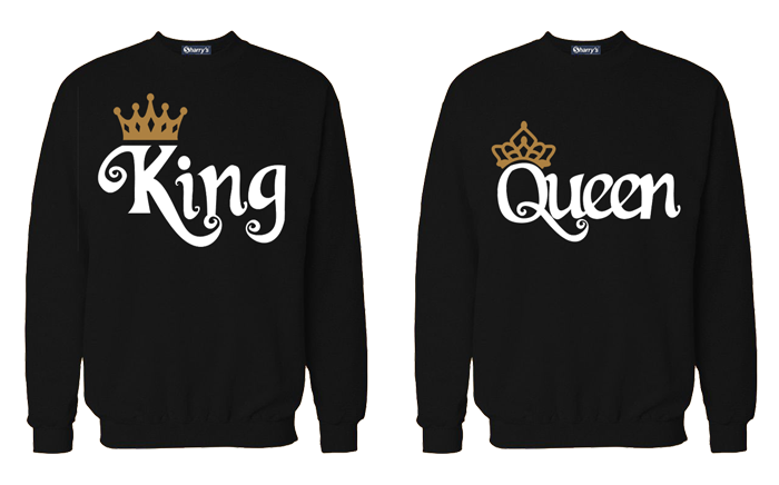 COUPLE SWEAT-SHIRT (King Queen)