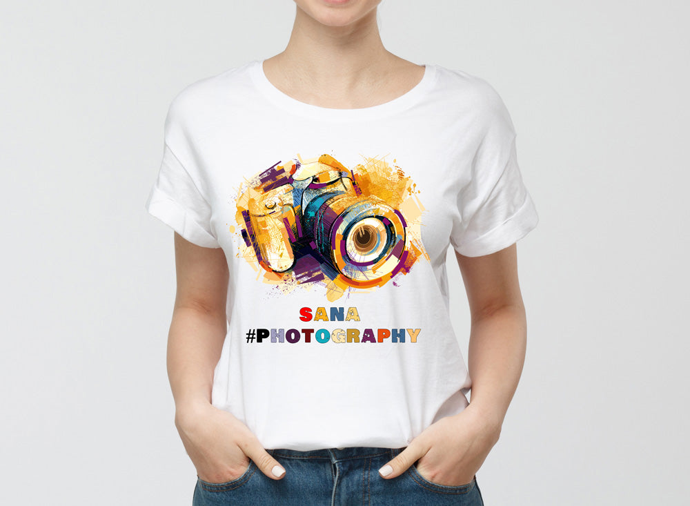 Your Name #Photography T Shirt