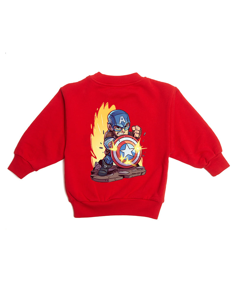 Printed Sweat-Shirts For KIDS (CAPTAIN AMERICA) – Sharrys Online ...