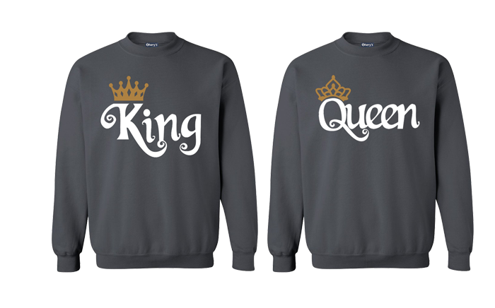 COUPLE SWEAT-SHIRT (King Queen)