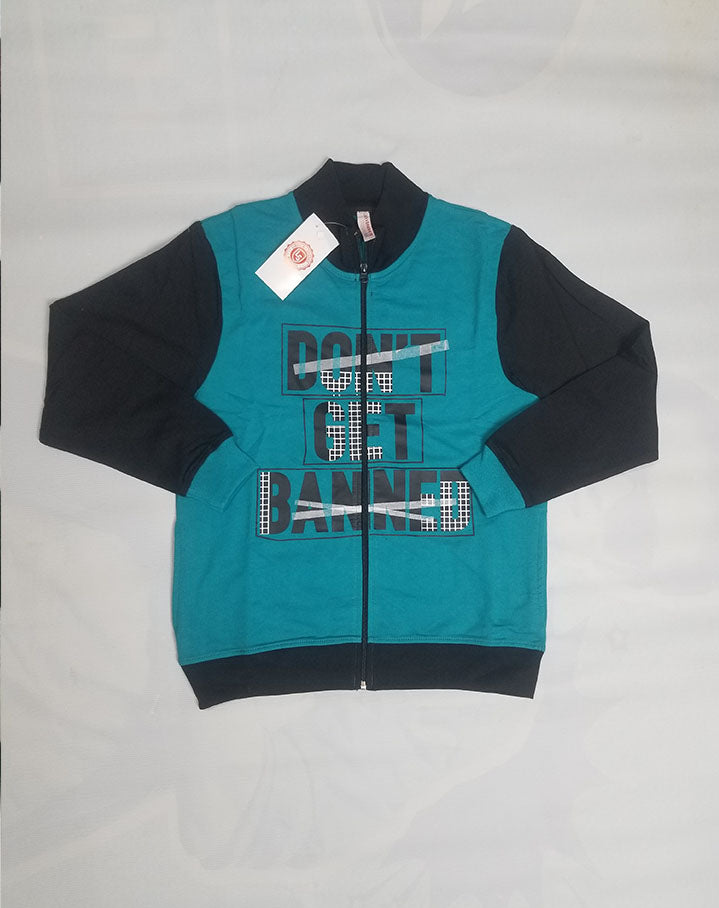 MOCK NECK-ZIPPER