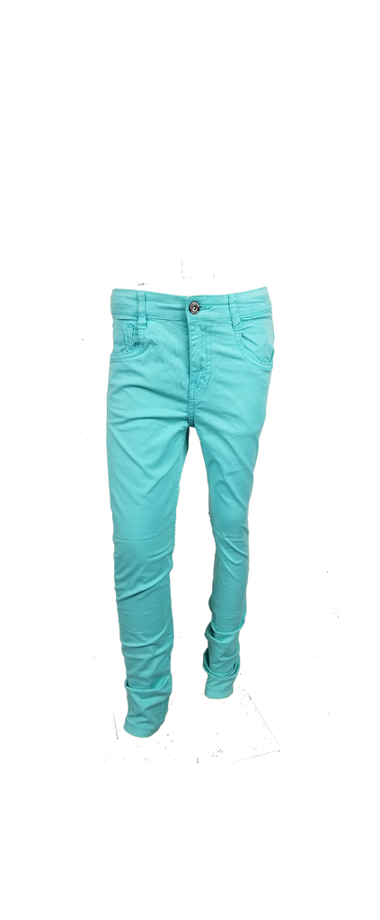 BOYS SEA-GREEN CHINO PANTS (LOSAN)