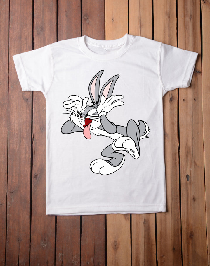 Crazy Bugs Bunny Face T Shirt