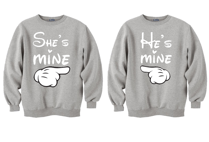 COUPLE SWEAT-SHIRT (She Is Mine)